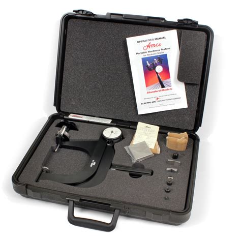 how to use ames portable hardness tester|portable rockwell testers for sale.